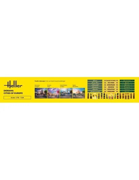 Diorama Cities of Europe, 1/24 - Heller 81256