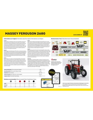Massey Ferguson 2680, 1/24 - Heller 81402