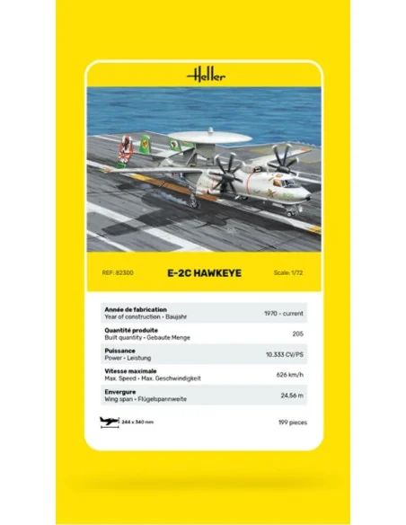 E-2C Hawkeye, 1/72 - Heller 82300