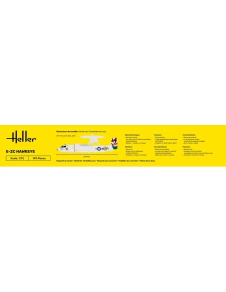 E-2C Hawkeye, 1/72 - Heller 82300