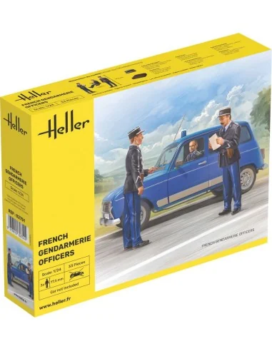 French Gendarmerie Officers, 1/24 - Heller 82751