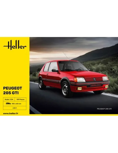Peugeot 205 GTI, 1/24 - Heller 82705