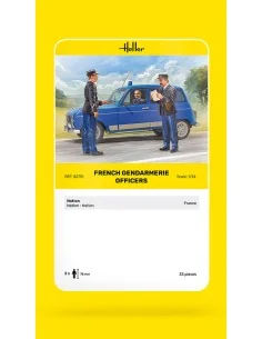 French Gendarmerie Officers, 1/24 - Heller 82751 2