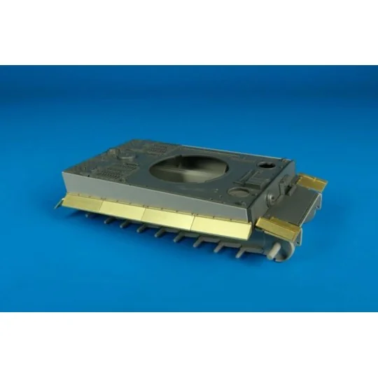 TIGER I ausf E fenders, 1/48 - Hauler HLX48012