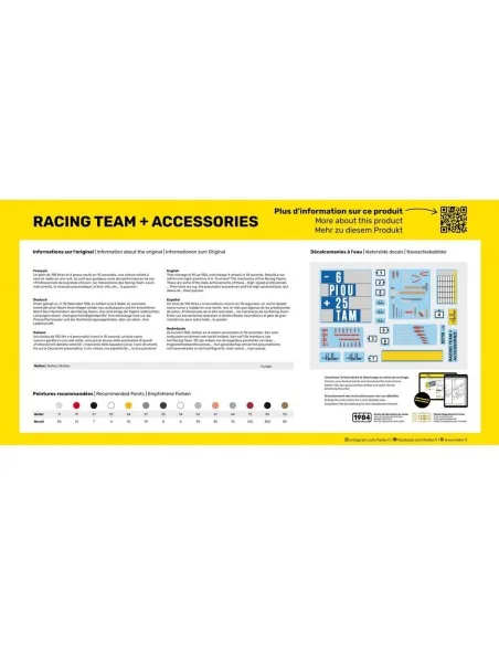 Racing Team, 1/24 - Heller 82750