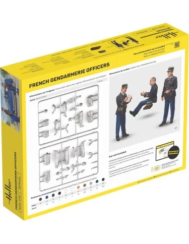 French Gendarmerie Officers, 1/24 - Heller 82751