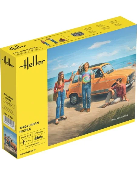 1970s Urban People, 1/24 - Heller 82757