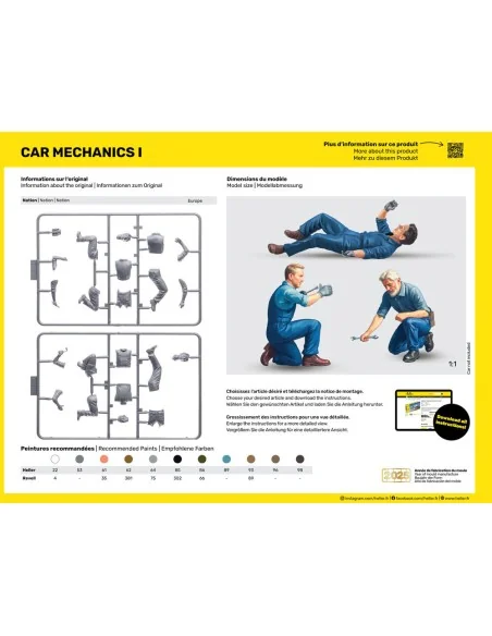 Car Mechanics I, 1/24 - Heller 82755