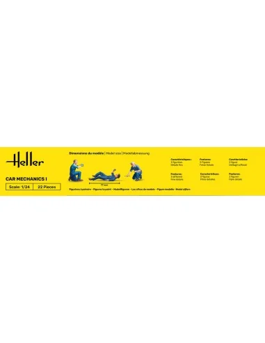 Car Mechanics I, 1/24 - Heller 82755