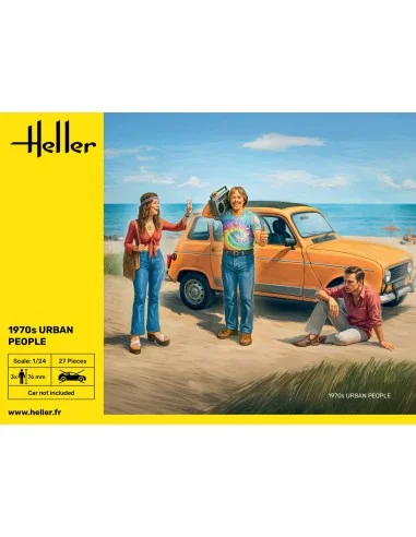 1970s Urban People, 1/24 - Heller 82757