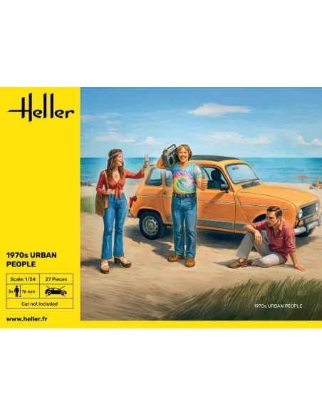 1970s Urban People, 1/24 - Heller 82757