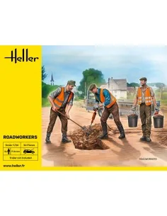 Road Workers, 1/24 - Heller 82754 2
