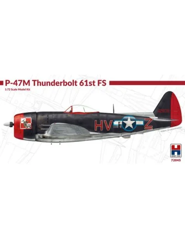 P-47M Thunderbolt 61st Fighter Squadron, 1/72 - Hobby 2000 72045