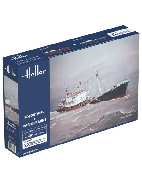 Twin Set Volontaire + Marie Jeanne, 1/200 - Heller 85604