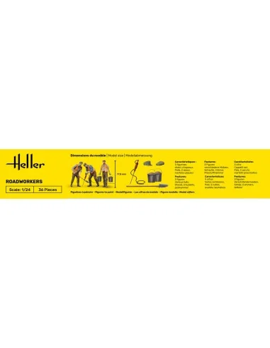 Road Workers, 1/24 - Heller 82754