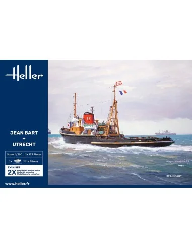 Twin Set Jean Bart + Utrecht, 1/200 - Heller 85602
