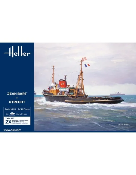 Twin Set Jean Bart + Utrecht, 1/200 - Heller 85602