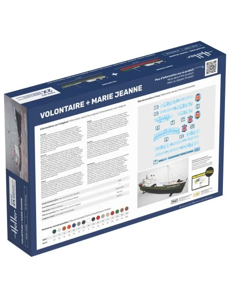Twin Set Volontaire + Marie Jeanne, 1/200 - Heller 85604