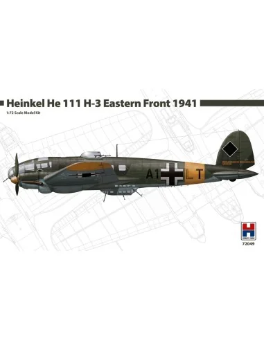 Heinkel He-111 H-3 Eastern Front 1941 - NEW, 1/72 - Hobby 2000 72049