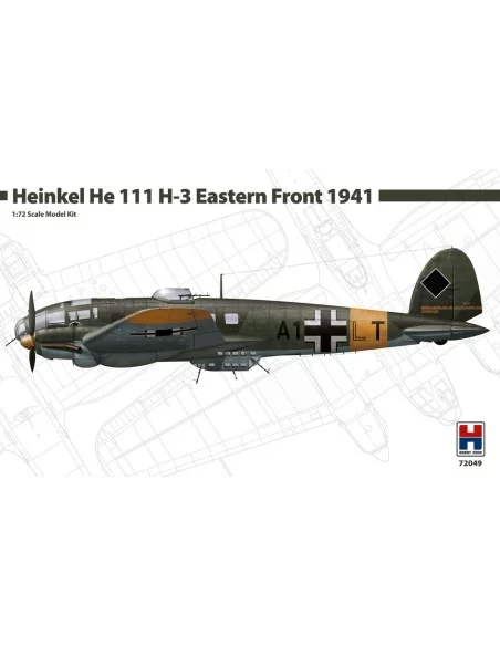 [NO_DESC] Heinkel He-111 H-3 Eastern Front 1941 - NEW, 1/72 - Hobby...