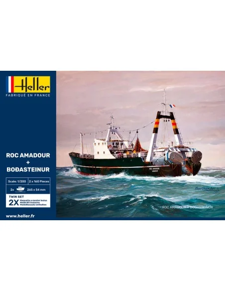 Twin Set Roc Amadour + Bordasteinur, 1/200 - Heller 85608