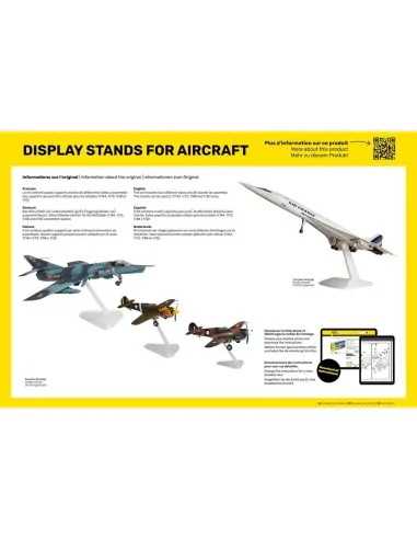 Display Stands for Aircraft - Heller 95200