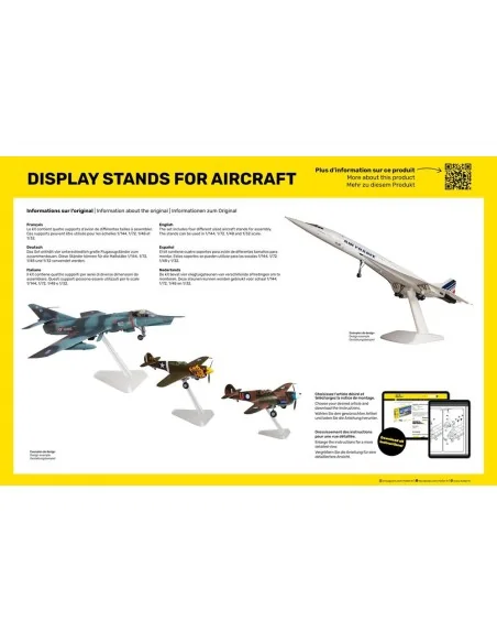 Display Stands for Aircraft - Heller 95200