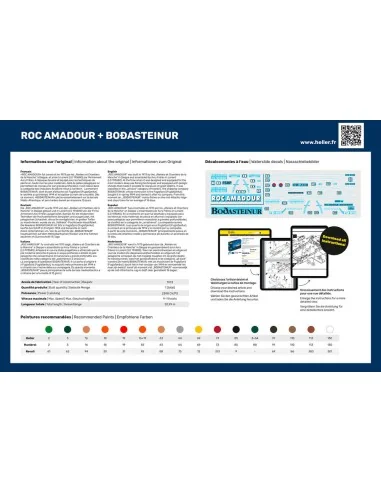 Twin Set Roc Amadour + Bordasteinur, 1/200 - Heller 85608