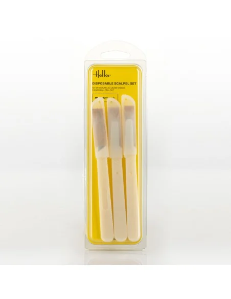 Disposable scalpel set (3 pieces) - Heller 99006