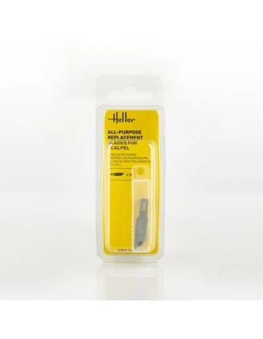 All-purpose replacement blades for scalpel (5 pieces) - Heller 99007