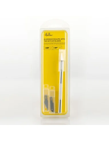 Aluminium scalpel with fine-pointed blade - Heller 99009
