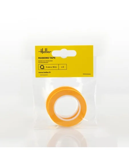Masking tape 3 mm x 18 m (2 pieces) - Heller 99011