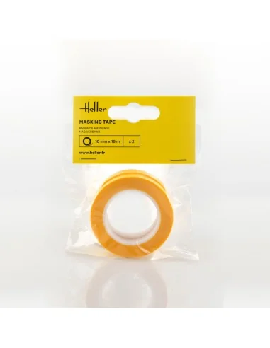 Masking tape 10 mm x 18 m (2 pieces) - Heller 99013