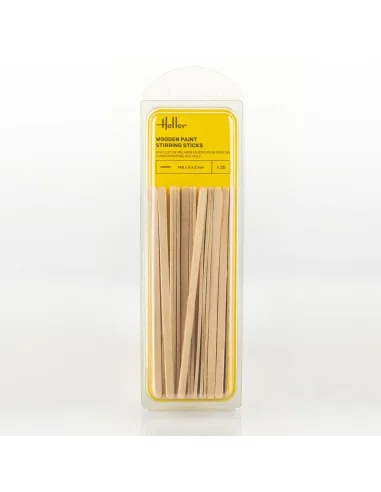 Wooden paint stirring sticks (25 pieces) - Heller 99018