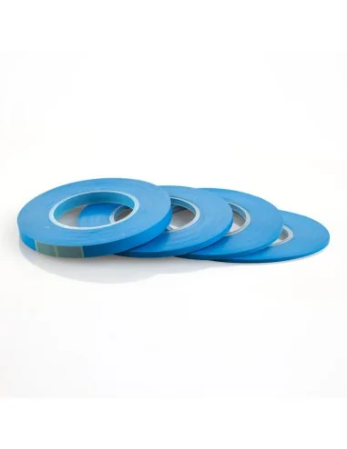 Flexible masking tape set (1, 2, 3, 6 mm x 18 m) - Heller 99014