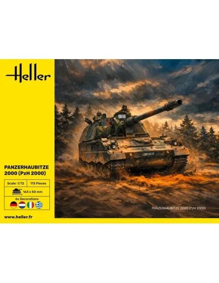 [NO_DESC] Panzerhaubitze 2000 (PzH 2000), 1/72 - Heller 30803