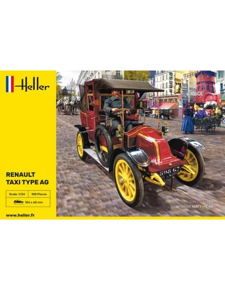 Renault Taxi Type AG, 1/24 - Heller 30705