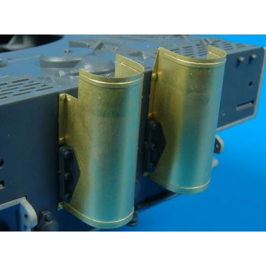TIGER I Exhaust shroud, 1/48 - Hauler HLX48026