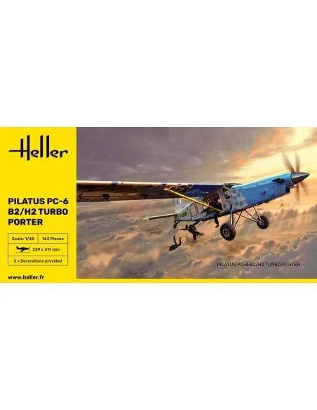 Pilatus PC-6 B2/H2 Turbo Porter, 1/48 - Heller 30410