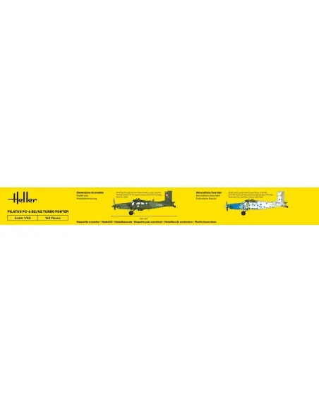 Pilatus PC-6 B2/H2 Turbo Porter, 1/48 - Heller 30410