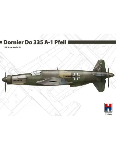 [NO_DESC] Dornier Do 335 A-1 Pfeil, 1/72 - Hobby 2000 72060