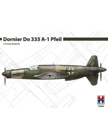 Dornier Do 335 A-1 Pfeil, 1/72 - Hobby 2000 72060