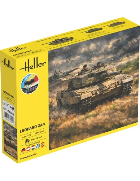 [NO_DESC] STARTER KIT Leopard 2A4, 1/72 - Heller 35800