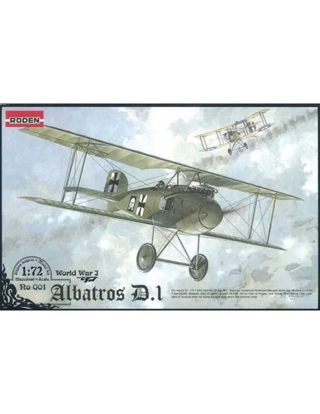 Albatros D.I World War 1, 1/72 - Roden 001