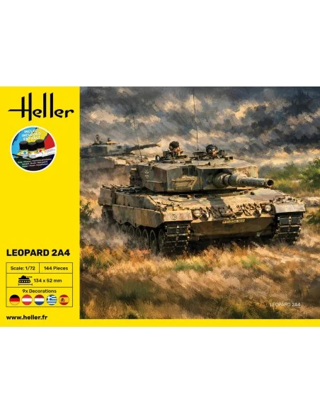 [NO_DESC] STARTER KIT Leopard 2A4, 1/72 - Heller 35800