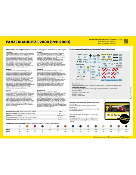 [NO_DESC] STARTER KIT Panzerhaubitze 2000 (PzH 2000), 1/72 - Heller...