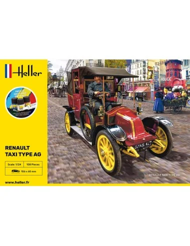 STARTER KIT Renault Taxi Type AG, 1/24 - Heller 35705