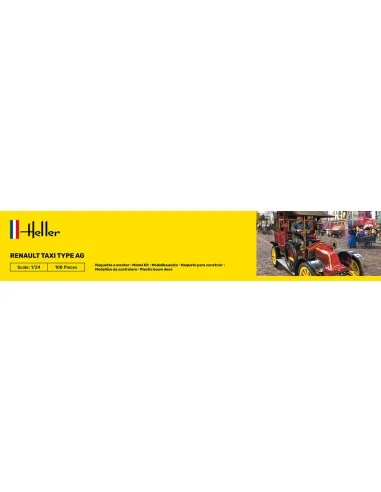 STARTER KIT Renault Taxi Type AG, 1/24 - Heller 35705