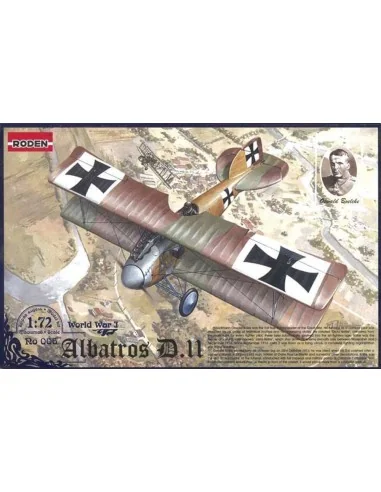 Albatros D.II World War 1, 1/72 - Roden 006