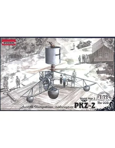 PKZ-2 Austro-Hungarian Helicopter World War 1, 1/72 - Roden 008